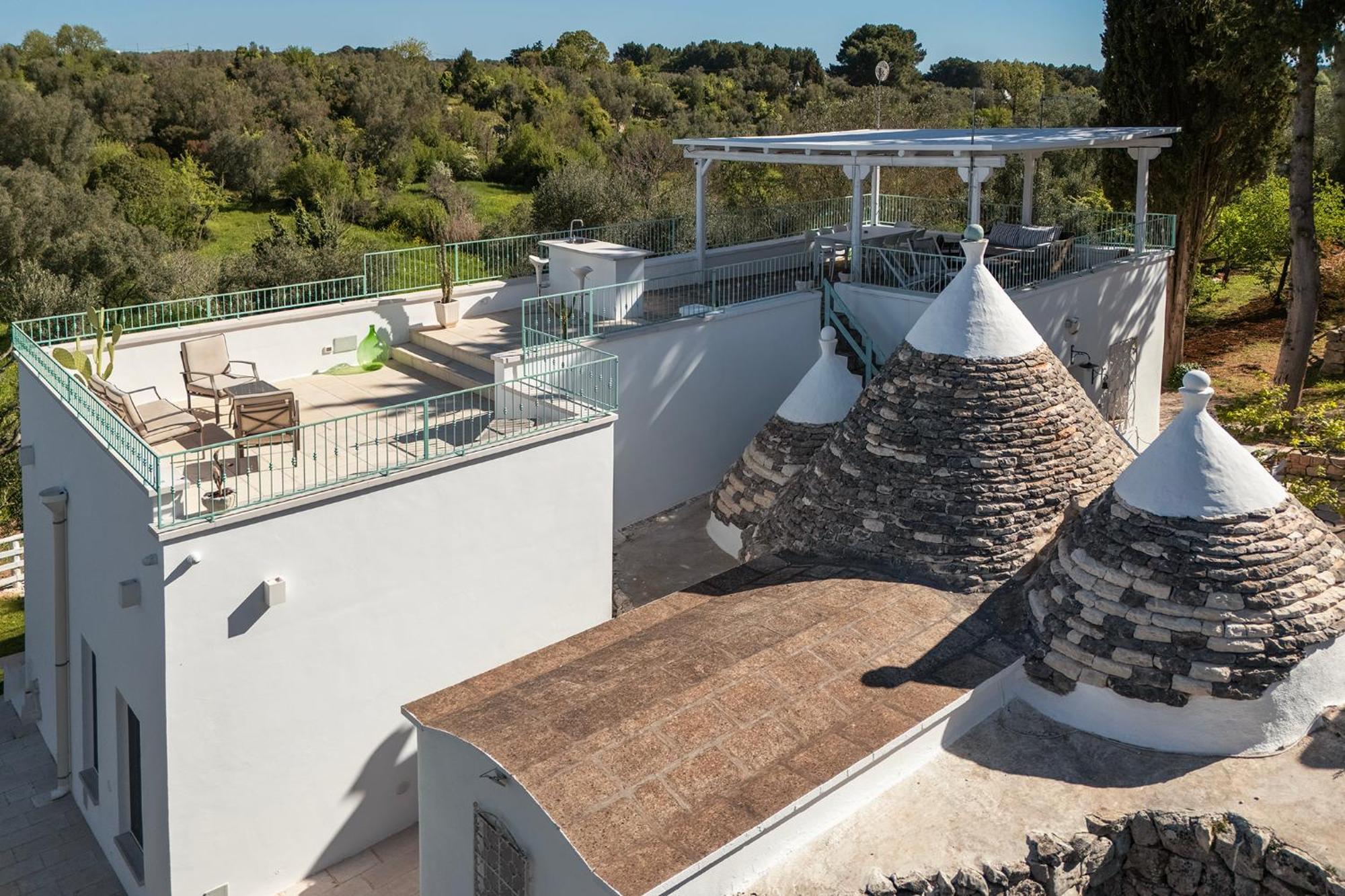 Trullo Turchese Fabiola Ceglie Messapica Exterior foto